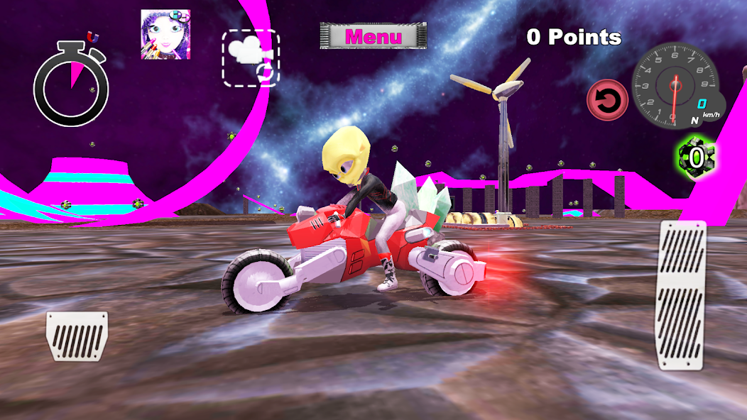 Bike Future Race Alien World b