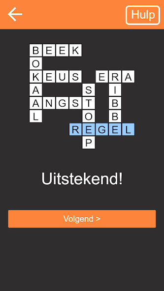 Kruiswoordpuzzel Nederlands