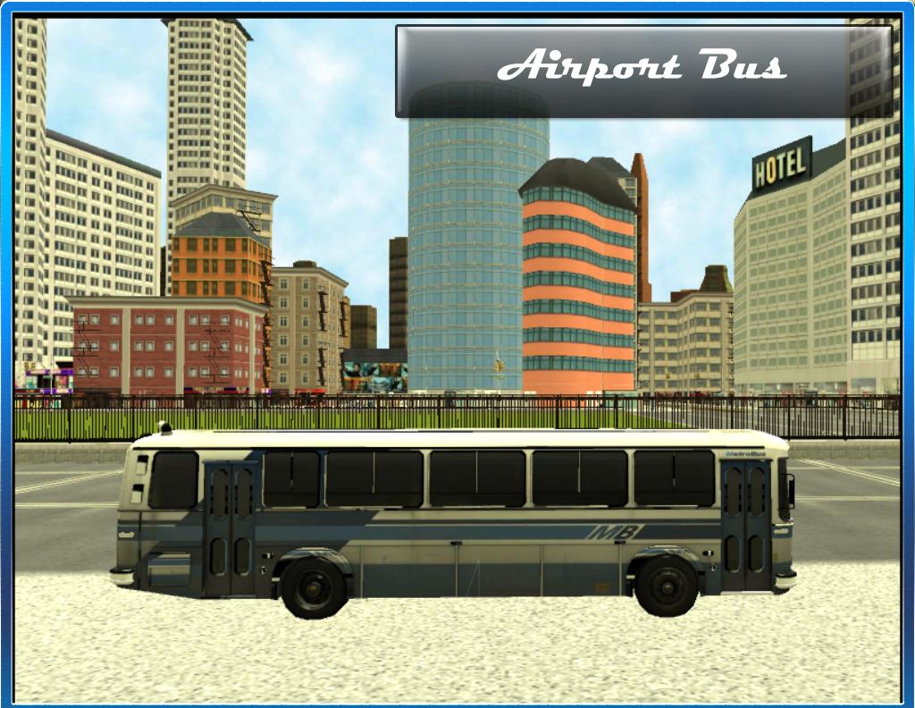 Airport Bus Drive 3D
