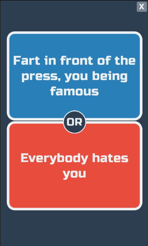 What would you rather do?