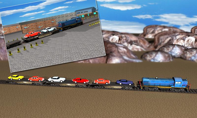 Classic Cars Transport Train