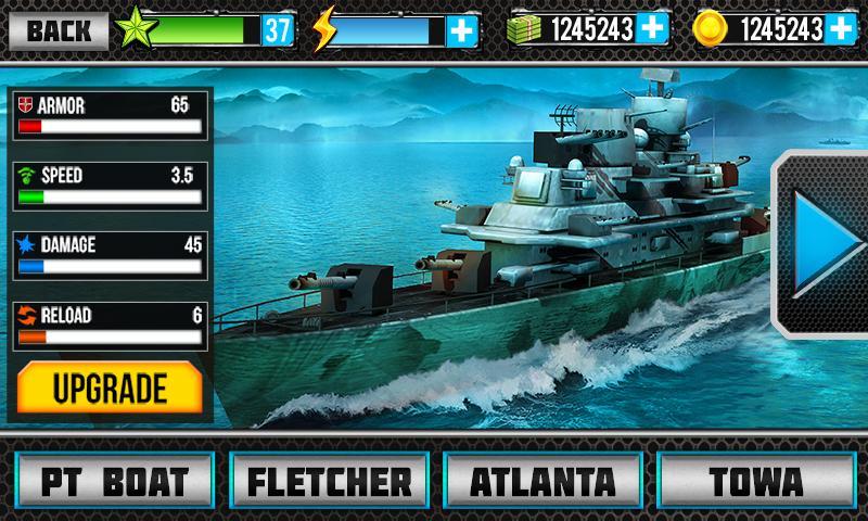 WWII Warship Battle 3D