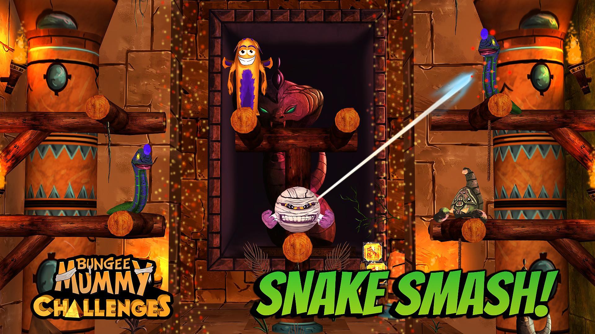 Bungee Mummy: Challenges