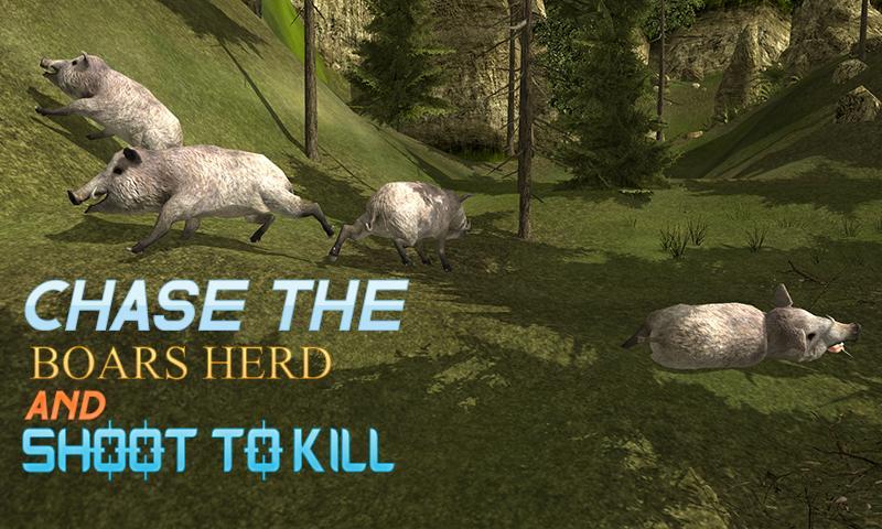 3D Wild Boar Hunter Simulator