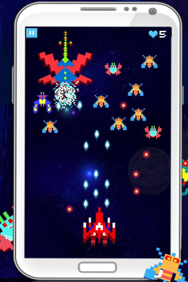Space Invaders:Galaxia Invader