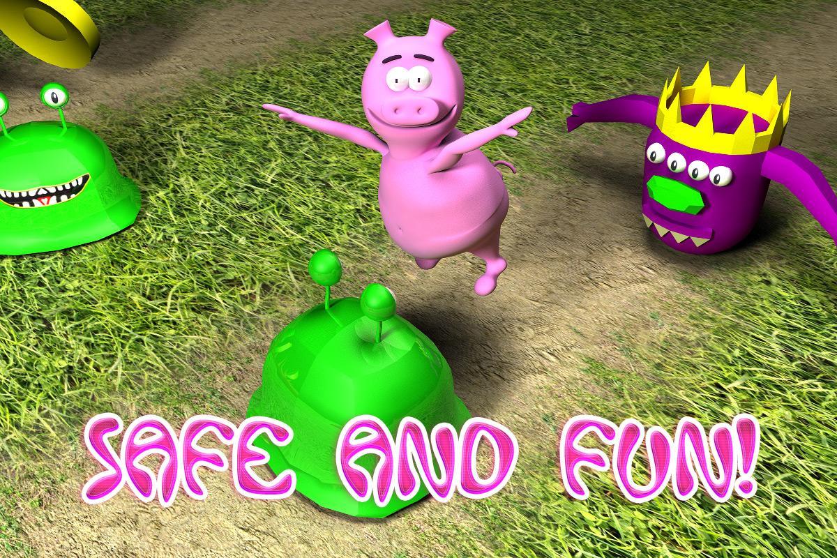 Pink Pig Rush 3D