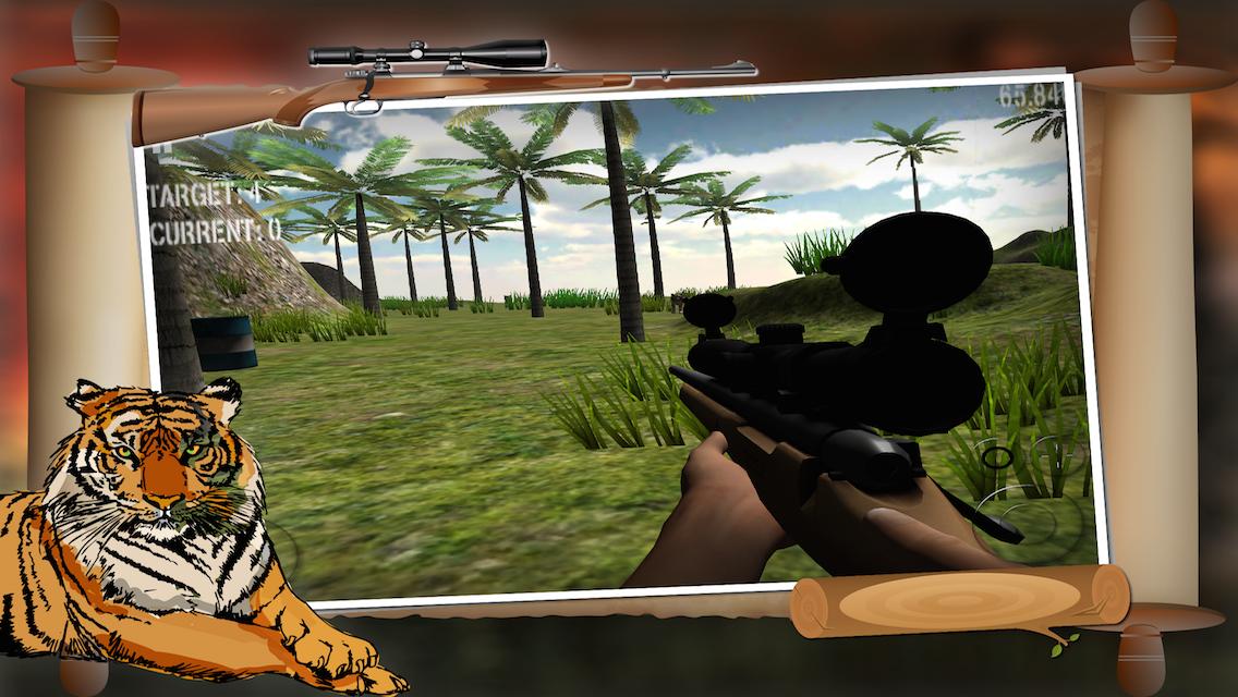 African Tiger Shooter 3D