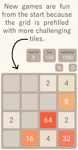 2048/3: Improved Hybrid Puzzle