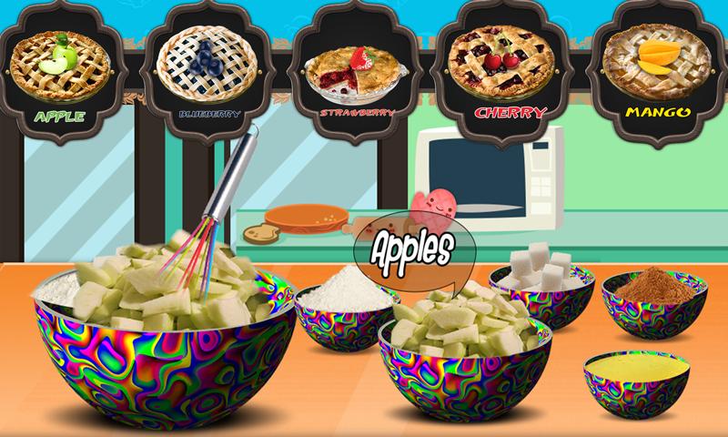 Cooking in Kitchen Pie Maker