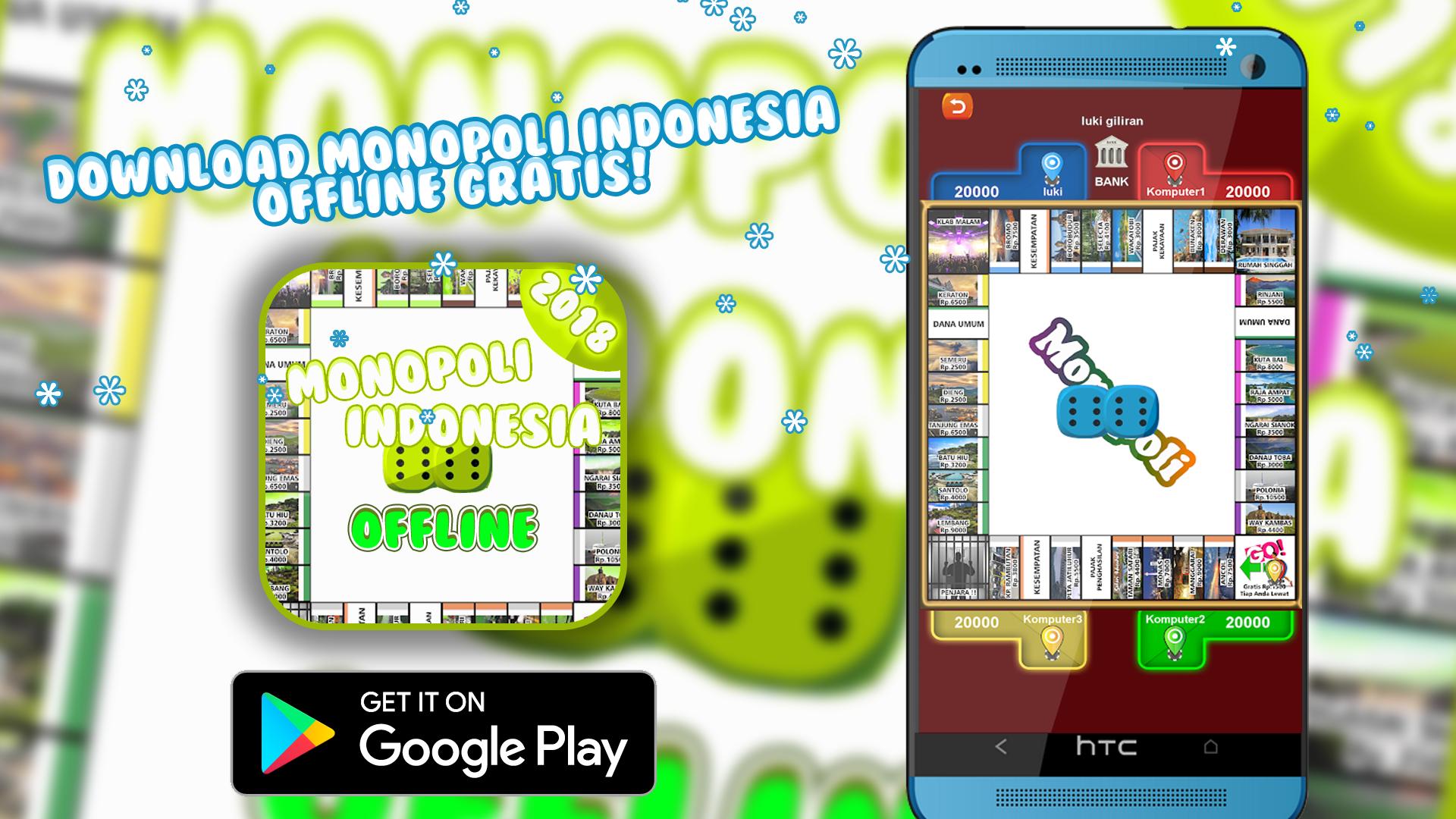 Game Monopoli Indonesia OFFLINE - Terbaru