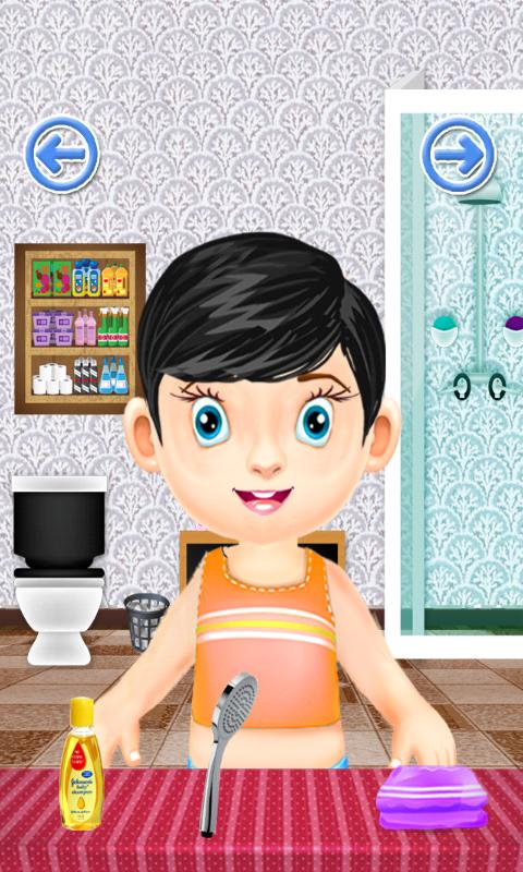 Baby care christmas games