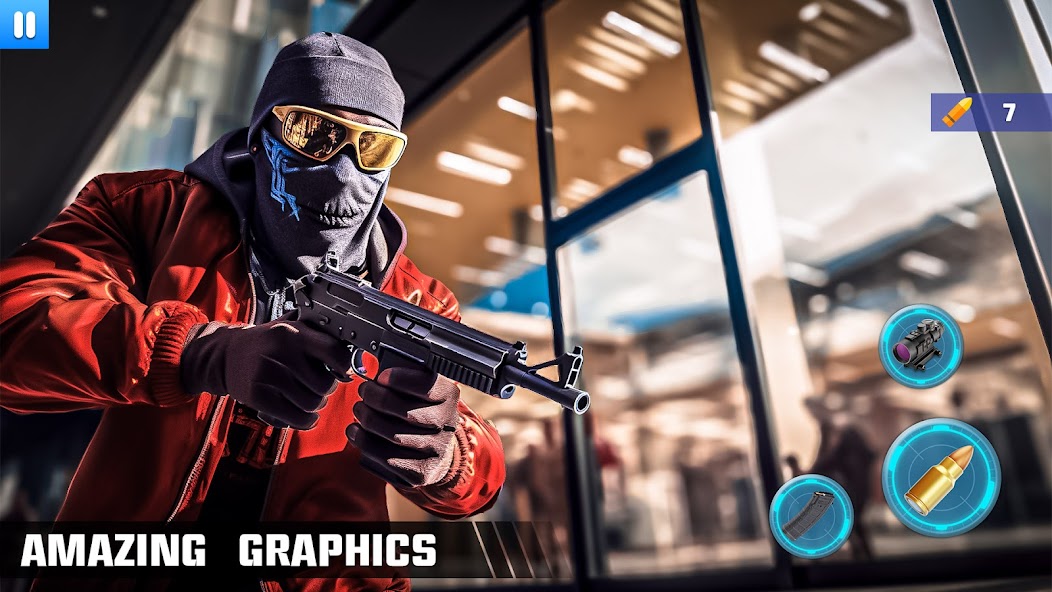 3D Sniper Gun Games Offline