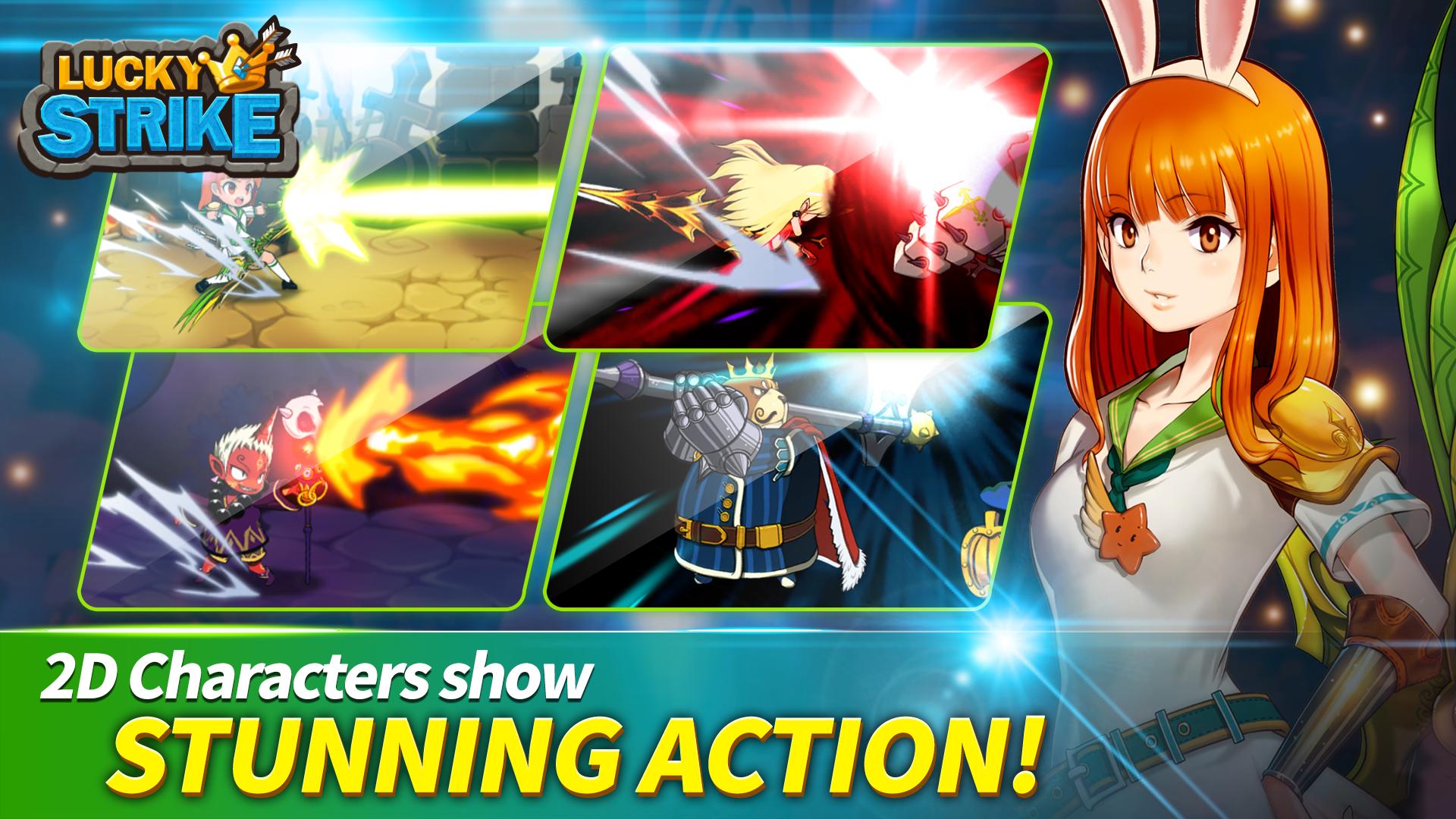 LuckyStrike: Slotmachine Puzzle RPG