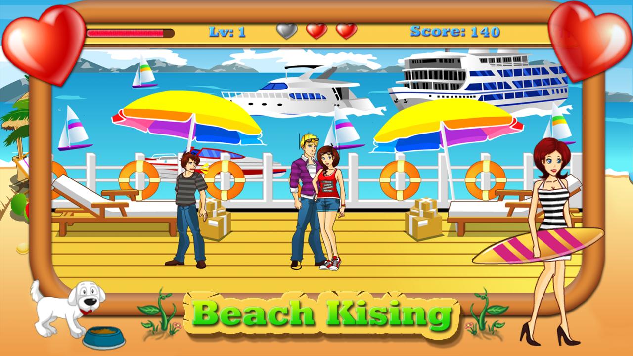 Beach Kissing