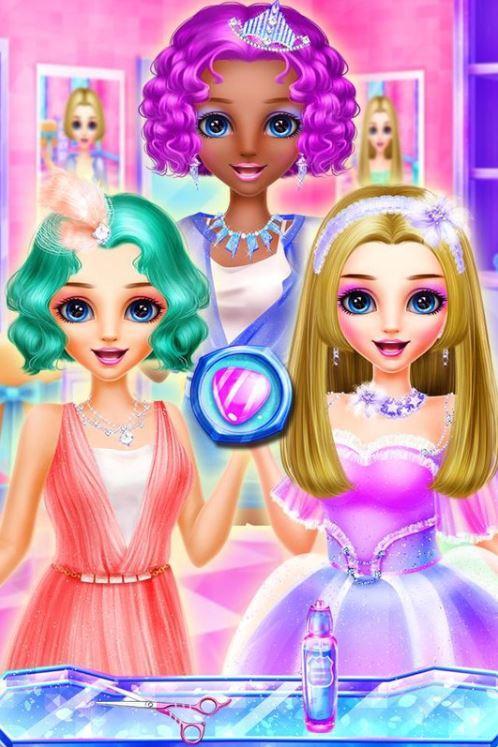 Fashion Hair Saloon - Princess Makeup Salon Games