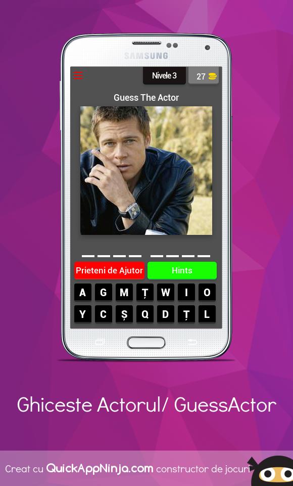 Ghiceste actorul/GuessActor