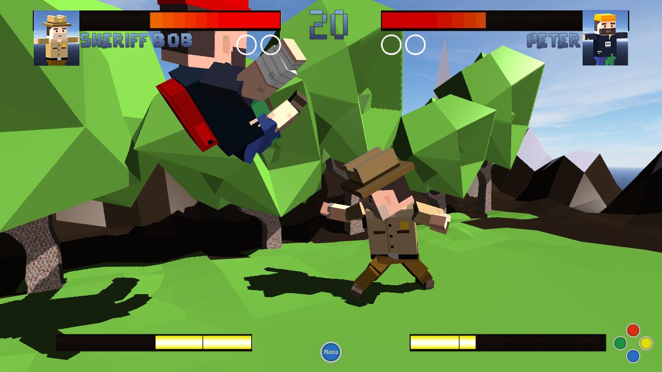 Pixel Blocky Fight