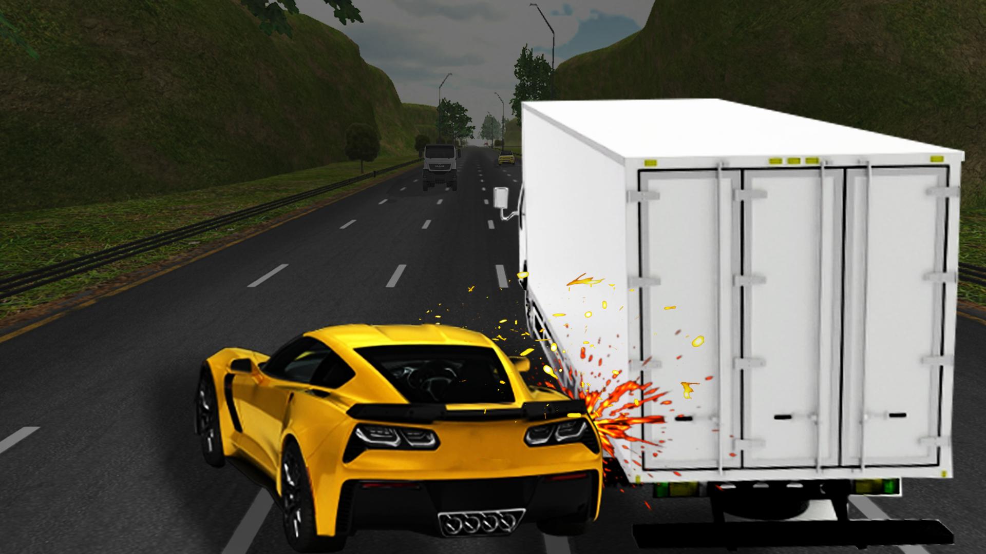 Highway City Traffic Racer - Car Rush Rider