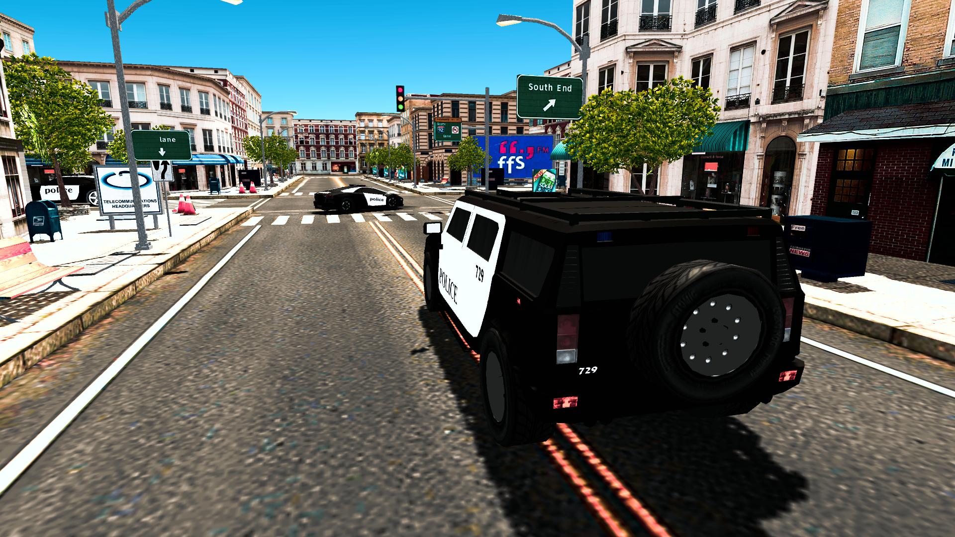Police Car Driving Training 3D