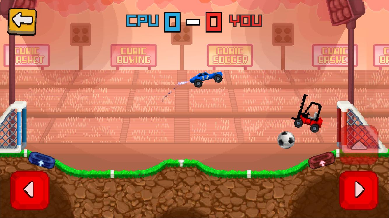 Pixel Cars. Soccer
