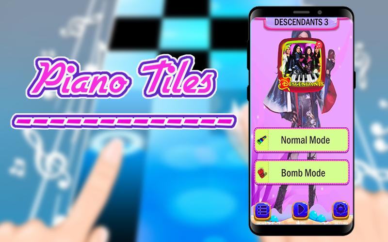 FREE DESCENDANTS 3 PIANO GAME TILES