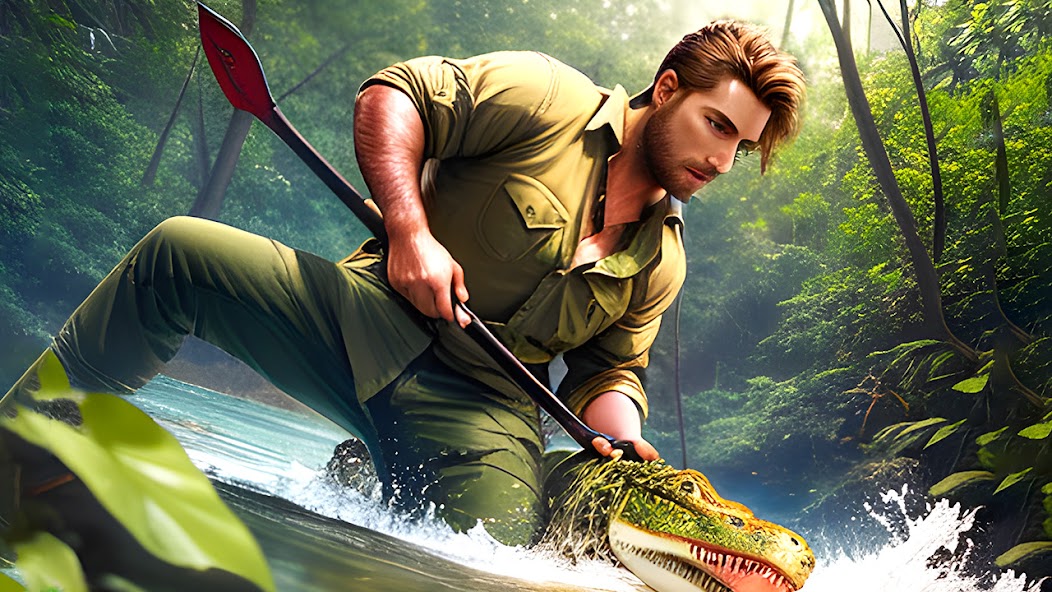 Hero Jungle Survival Games 3D