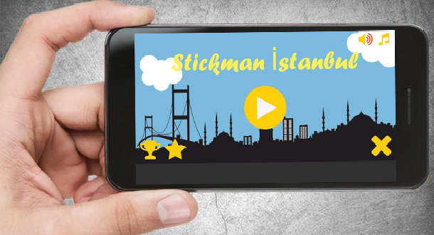 Stickman Istanbul streets