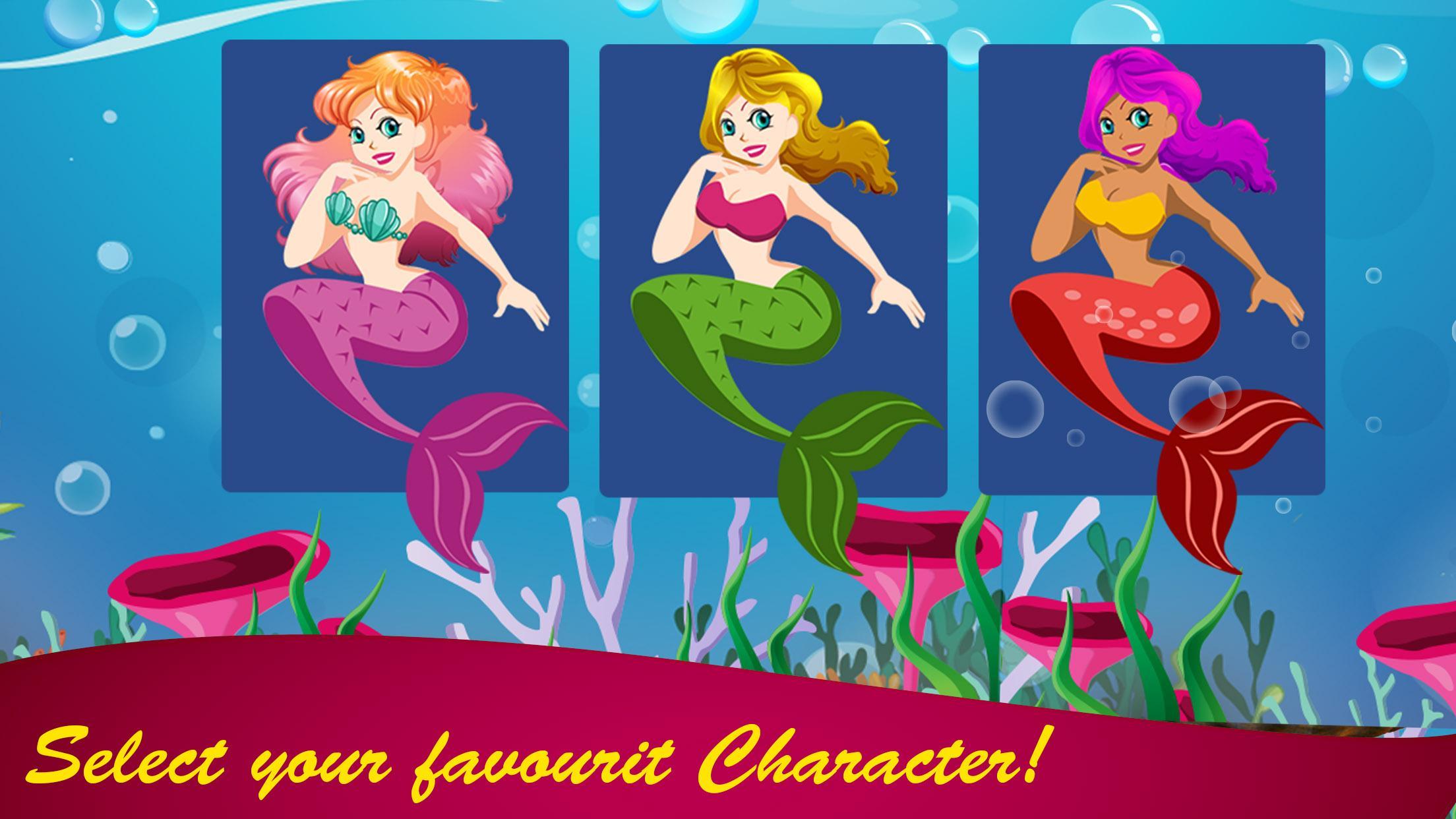 Mermaid Princess Love Story Dress Up Game