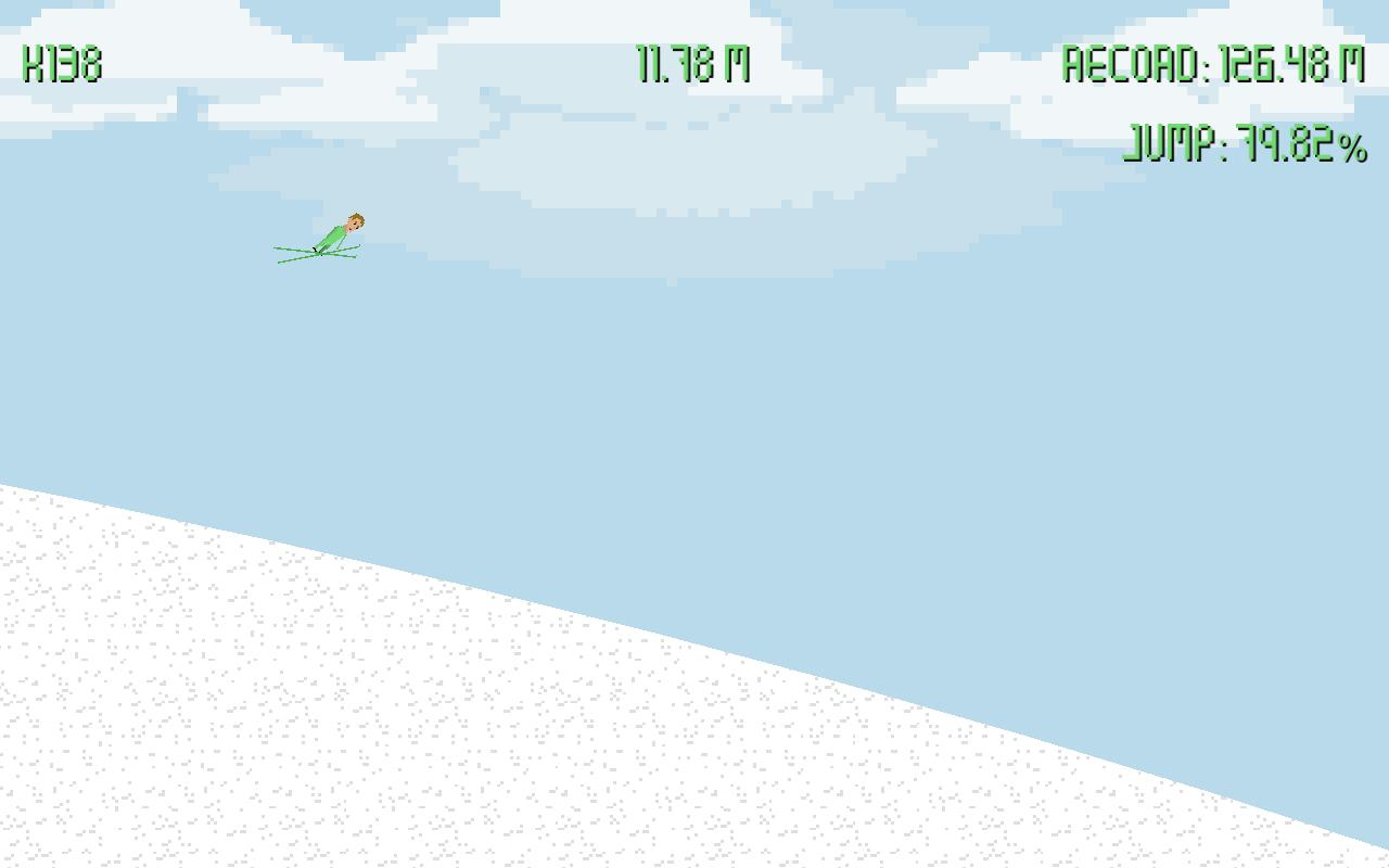 Pixel Ski Jump