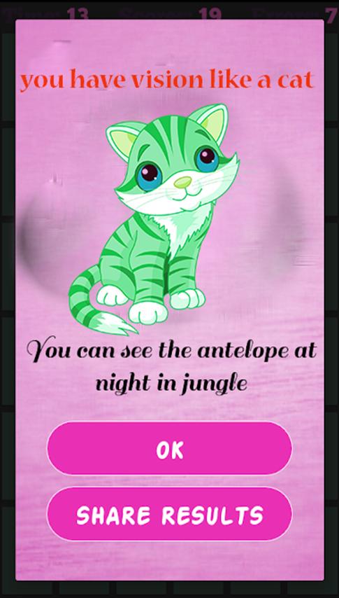 Eye test - color blind