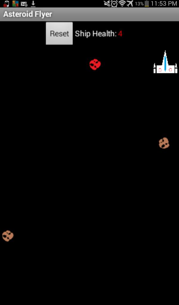 Asteroid Flyer (Shooter Game)