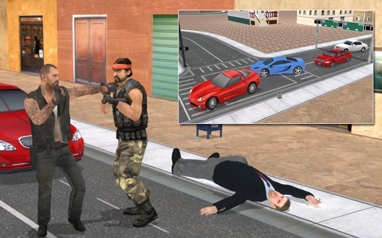 Mad Gangster Crime Race