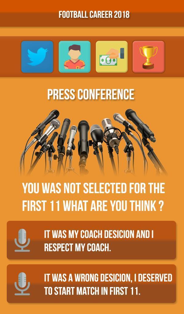 Football Career 2018