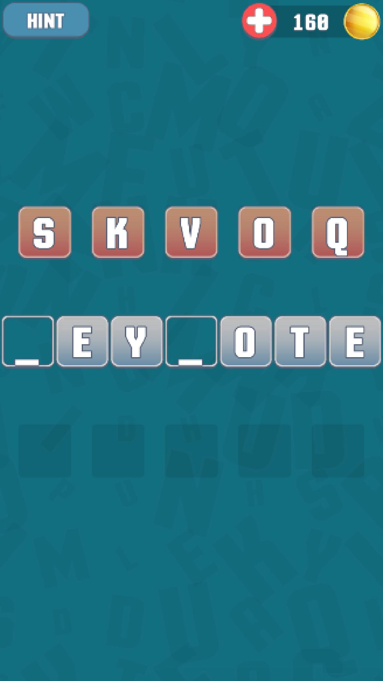 Word Missing Challenge