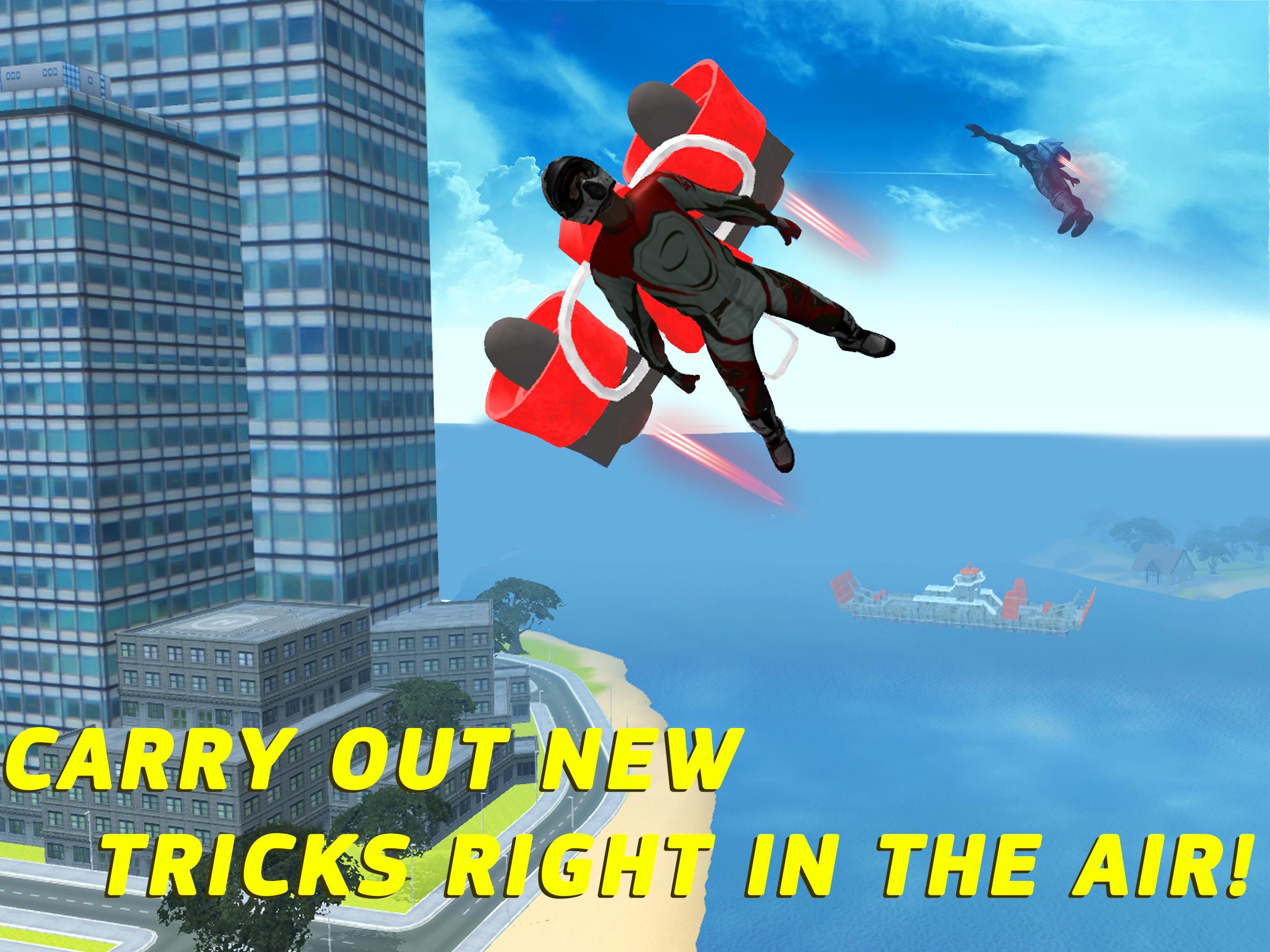 Skydiving Flying Air Race - 2