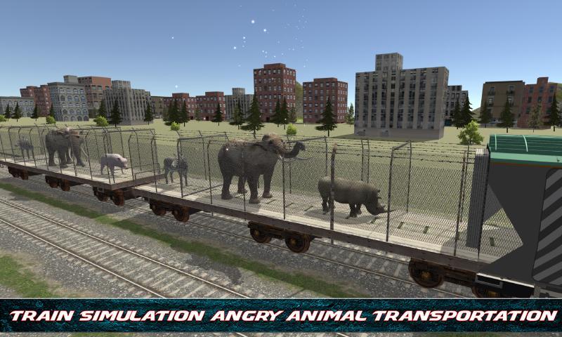 Angry Animals Train Transport