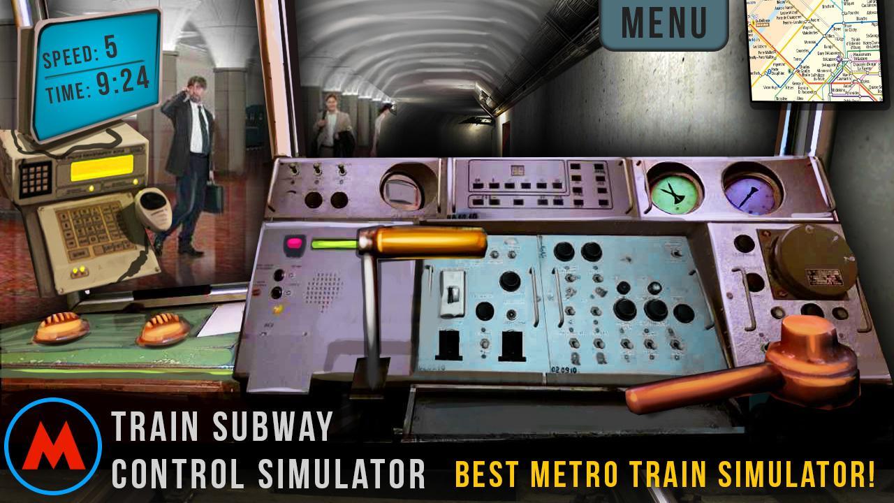 Subway 3D Control Simulator