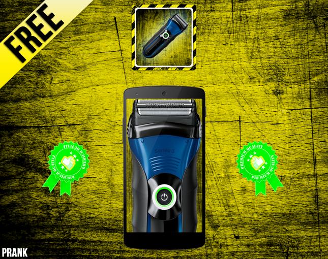 Electric Shaver App Prank