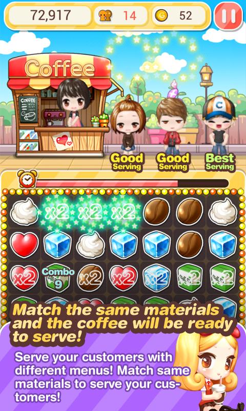 CoffeeCrush for Kakao