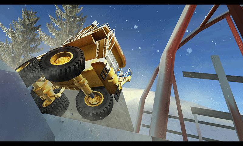 Mountain Mining Ice Road Truck