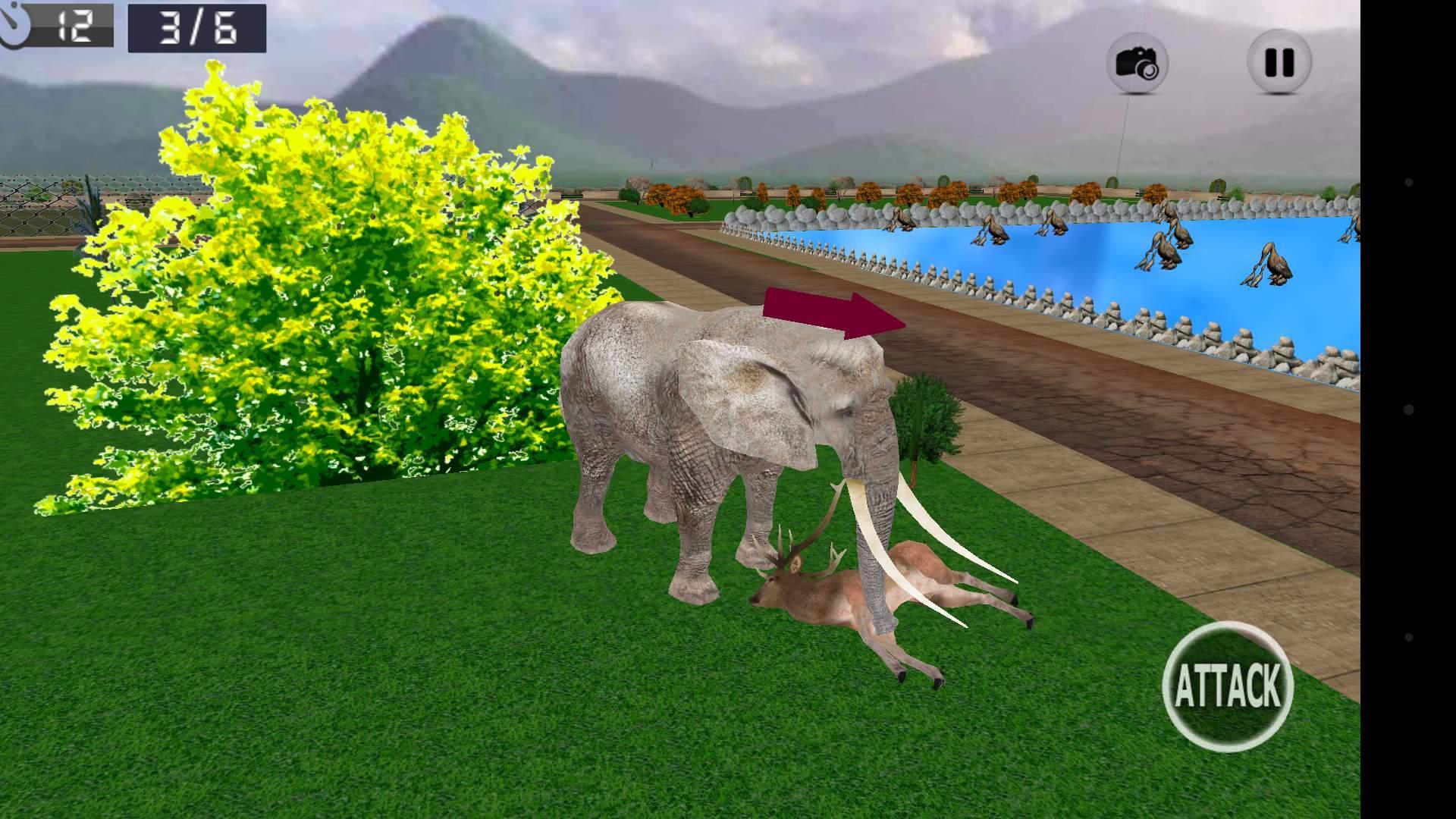 Angry Elephant 2016 3D