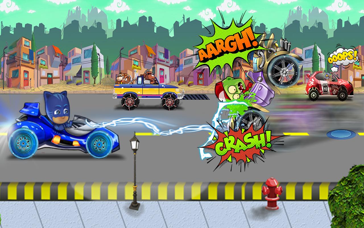 Road  Kids Mask Battle Zombies
