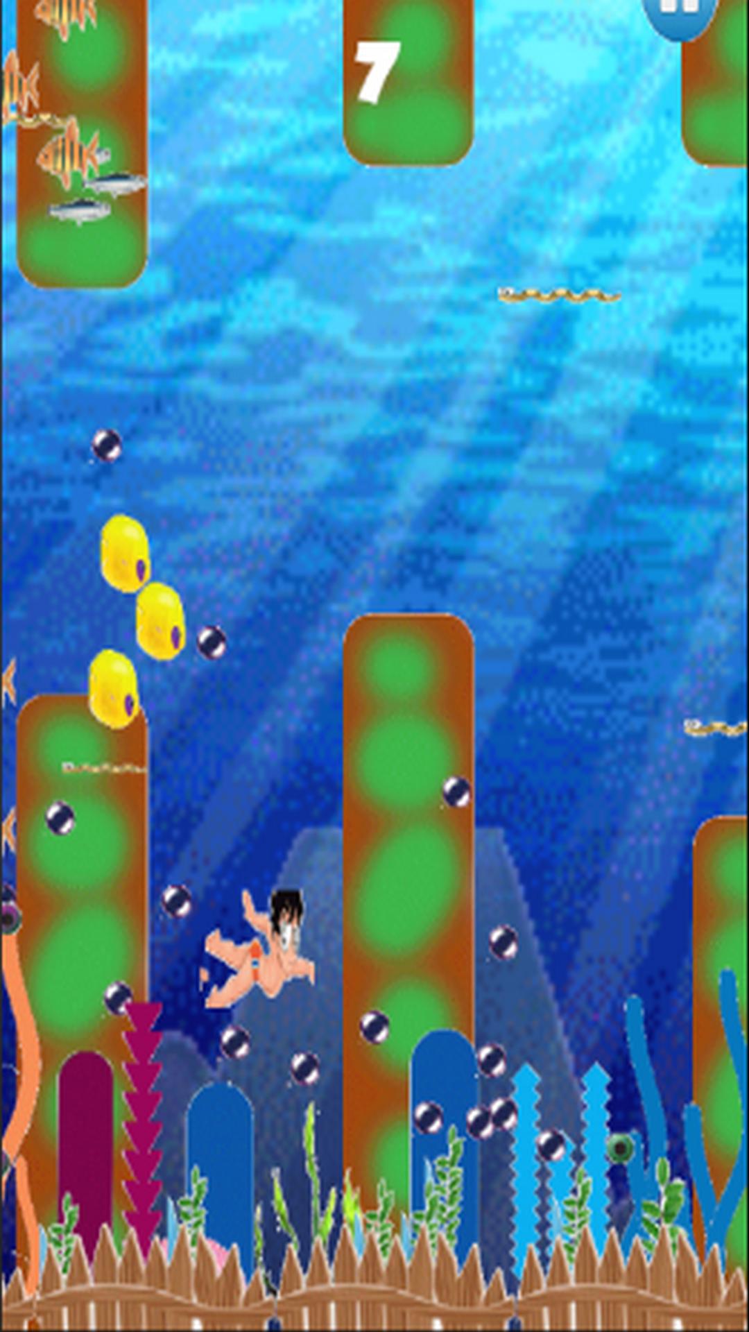 Boy Connan swiming