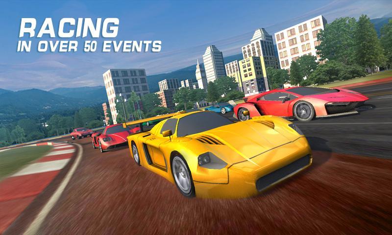 Fast car speed drift racing